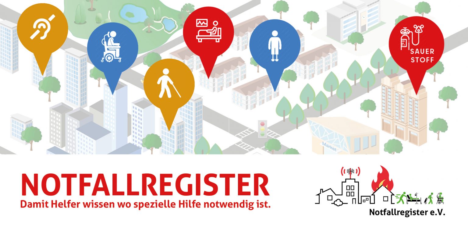 NOTFALLREGISTER für gesundheitlich eingeschränkte Menschen